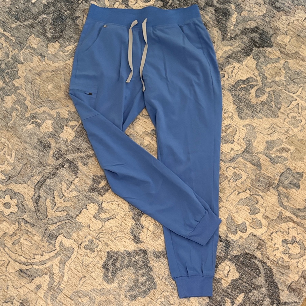 Figs Cecil Blue Zamora Jogger Scrub Pants